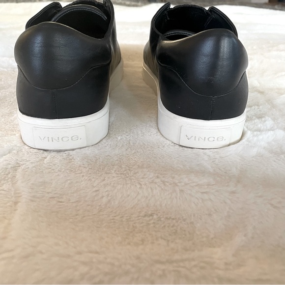 Vince Cantara Slip On Leather Sneakers - Picture 7 of 8